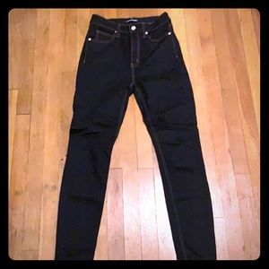 Calvin Klein Jeans High rise skinny jean.